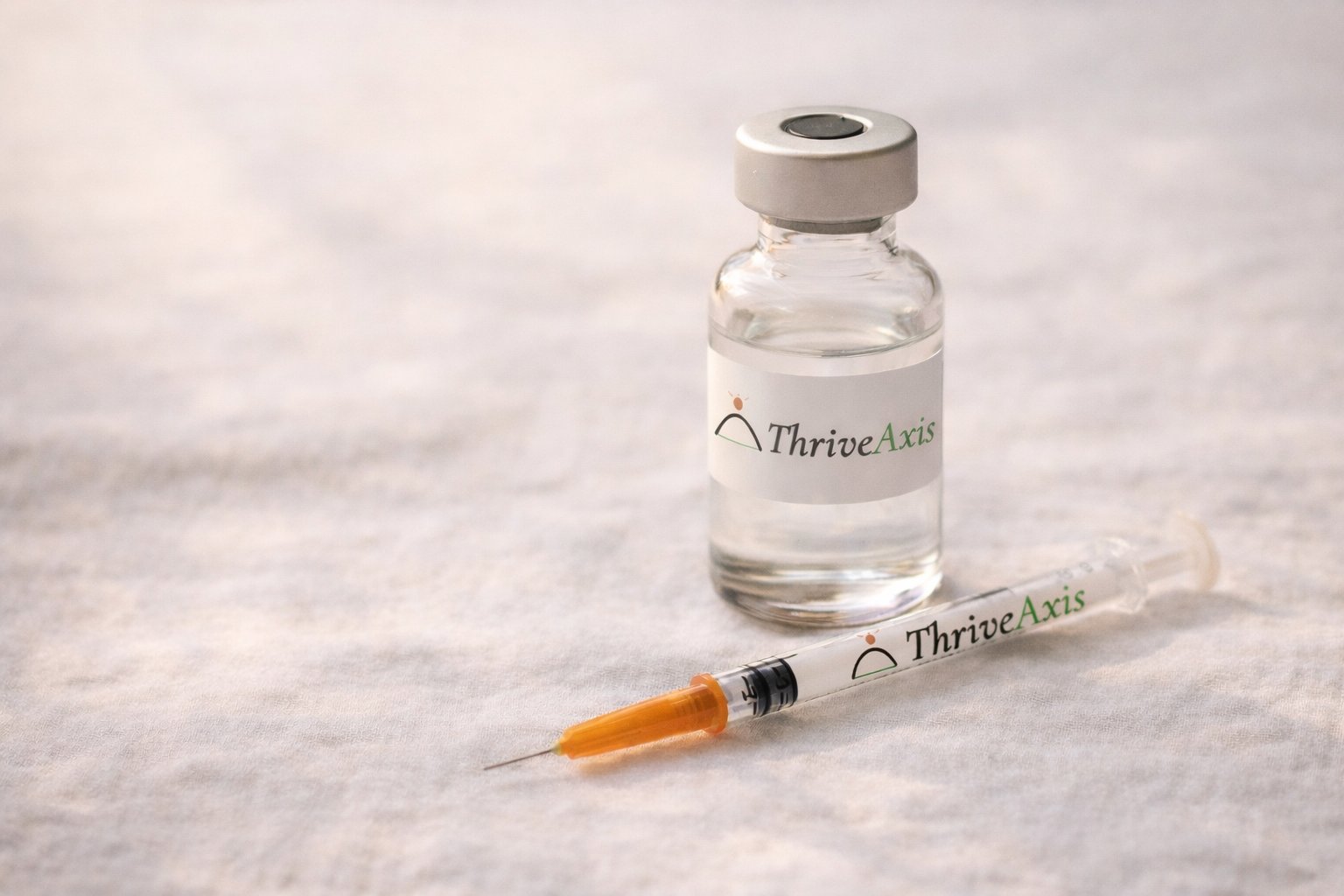 ThriveAxis peptide vial and syringe